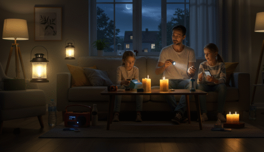 停電したらとるべき行動を徹底解説！家庭でできる停電対策と復旧後の注意点まで